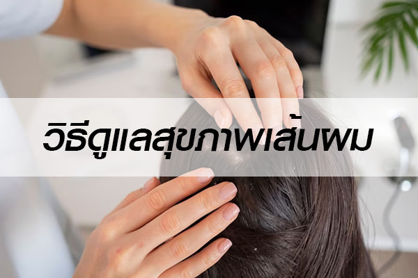 ดูแลสุขภาพเส้นผม